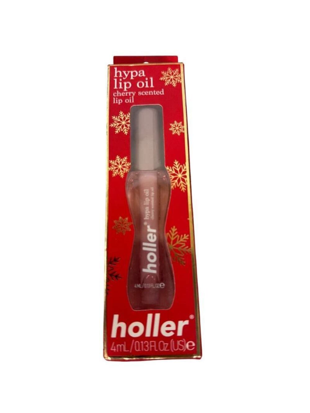 Holler Hypa Lip Oil Cherry Scented Gloss 4mL 0.13 fl oz Holiday New